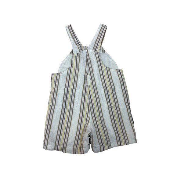 BabyGap Striped Cotton Baby Multicolor Overalls Size 3-6 Months - Picture 2 of 4